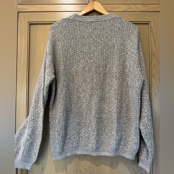 Men's consensus Sportswear Crewneck Sweater Cotton blend Heather Neutral / Lg - Picture 8 of 10